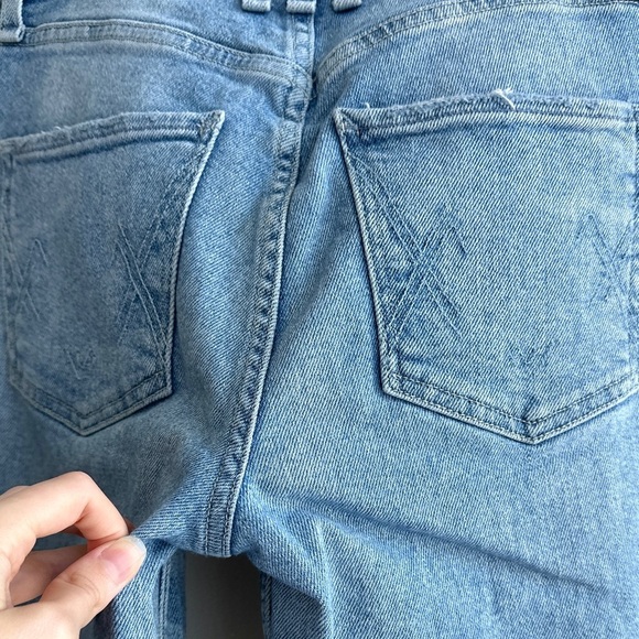 McGuire Denim Vintage Slim Raw Hem Light Wash Jeans, Size 25 - Picture 13 of 16